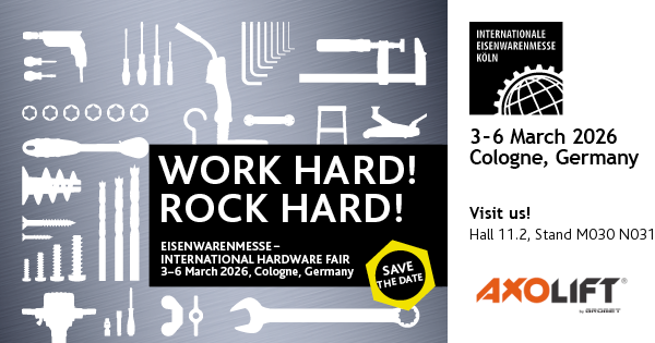 Eisenwarenmesse invitation logo